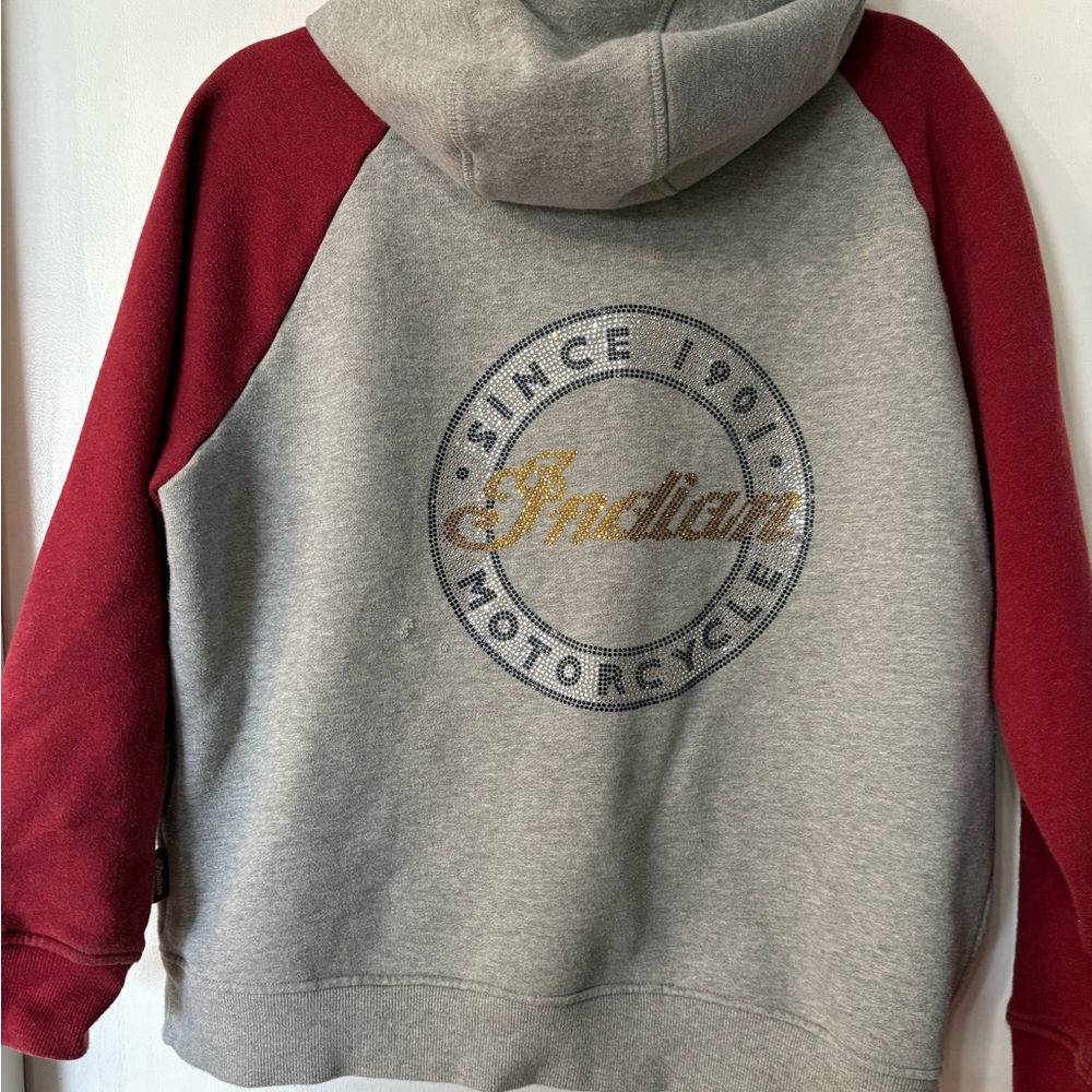 Women’s Indian motorcycle zip hoodie